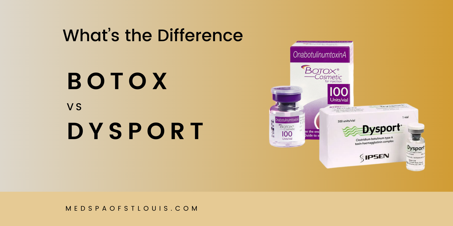 What’s the Difference Between Botox vs. Dysport: Which is Best For You in St. Loius